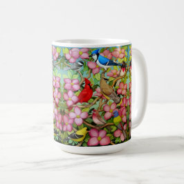 Hinterhof-wilde Vogel-Keramik-Tasse Kaffeetasse