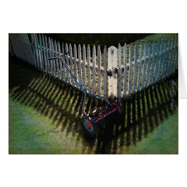 Hinterhofmond   ~Carl Sandburg (Vorderseite (Horizontal))