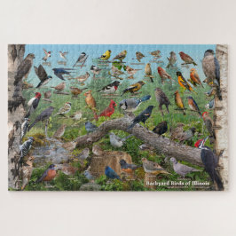 Hinterhofvögel von Illinois Puzzle