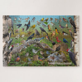 Hinterhofvögel von Maryland Puzzle