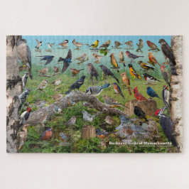 Hinterhofvögel von Massachusetts Puzzle