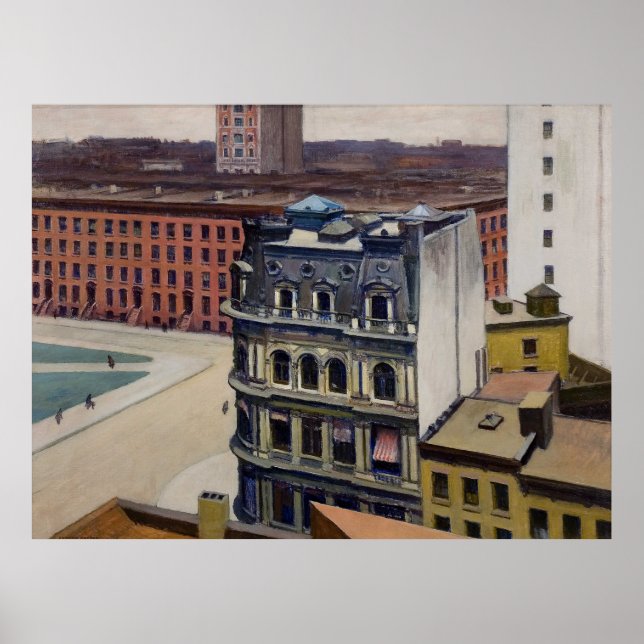 Hinterkopf-Kunst Poster (Vorne)