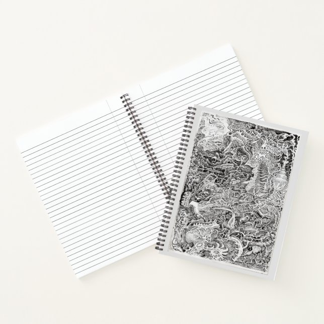 Hinterland Notizbuch (Innenseite)