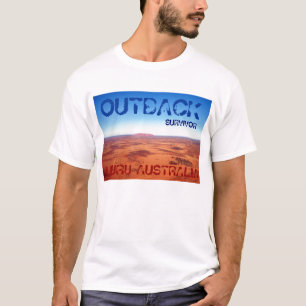 HINTERLAND-ÜBERLEBENDER, ULURU AUSTRALIEN T-Shirt