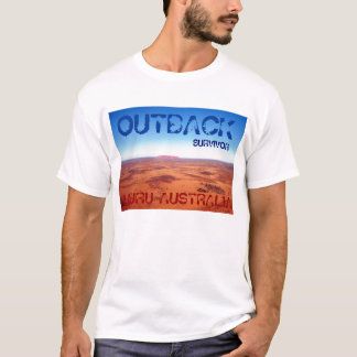 HINTERLAND-ÜBERLEBENDER, ULURU AUSTRALIEN T-Shirt