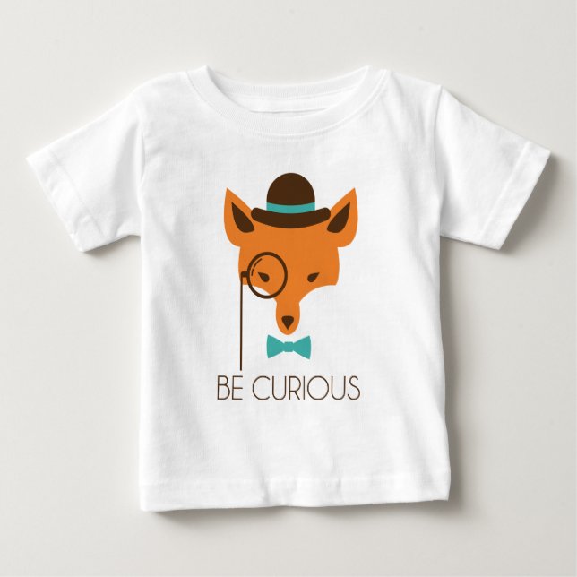 Hinterlistiger Fox Baby T-shirt (Vorderseite)