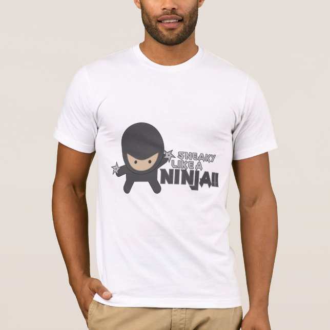 Hinterlistiges Ninja T-Shirt (Vorderseite)