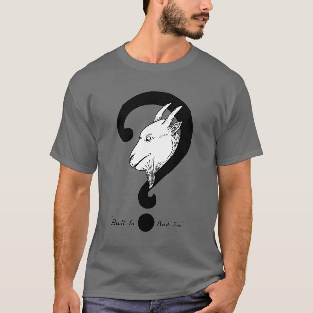 Hintern in und T - Shirt (Vorderseite)