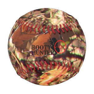 Hintern Junter auf Herbst-Camouflage Baseball