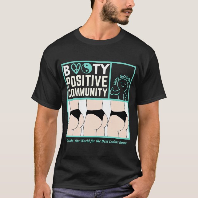 Hintern Positive Gemeinschaft T-Shirt (Vorderseite)