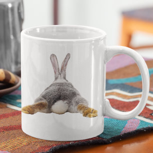 Hintern Schwanz Niedlich Kaninchen Tasse