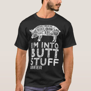 Hintern Stuff and Bierschweine Schneiden Griller G T-Shirt