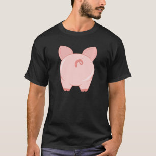 Hintern von Schweinefleisch, lustig, sarkastisch, T-Shirt