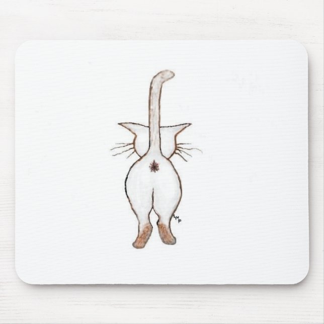 HINTERN WAS? MOUSEPAD (Vorne)