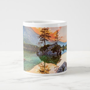Hintersee, Bayern, Deutschland Jumbo-Tasse