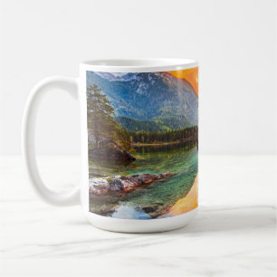 Hintersee, Bayern, Deutschland Kaffeetasse