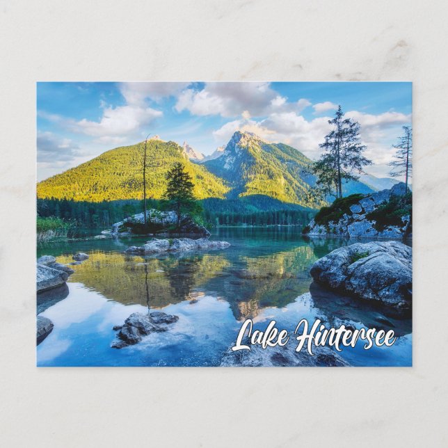 Hintersee, Deutschland Postkarte (Vorderseite)