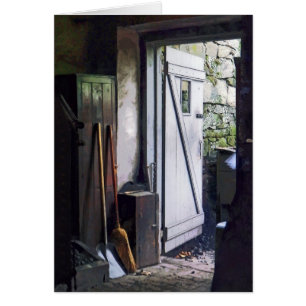 Hintertür des Geschäftes