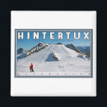 Hintertux - die Gefrorene Wand Magnet<br><div class="desc">Aussicht auf die Gefrorene Wand am Hintertuxer Gletscherskigebiet in Tirol, Österreich</div>