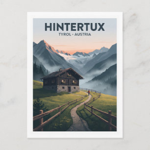 Hintertux, Tirol, Österreich Postkarte