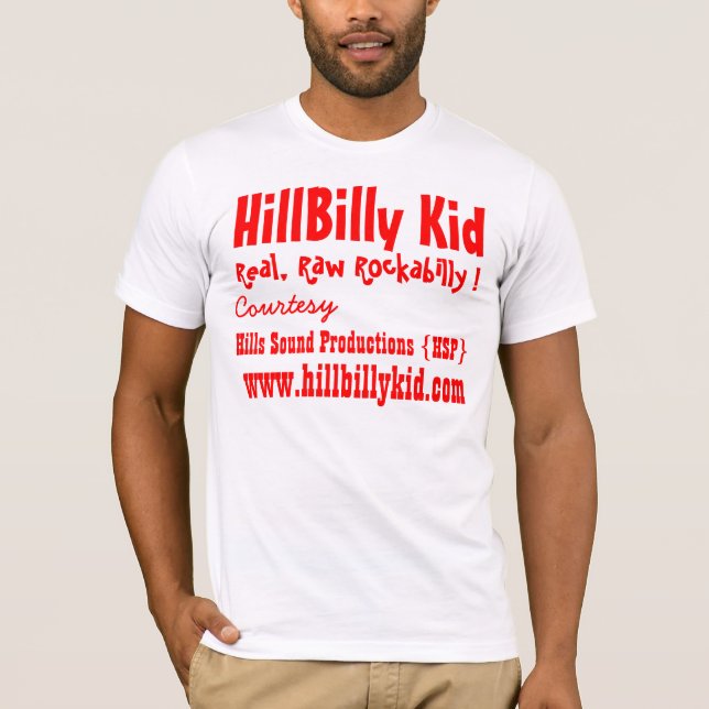 Hinterwäldler-Kinderschlichter T - Shirt (Vorderseite)