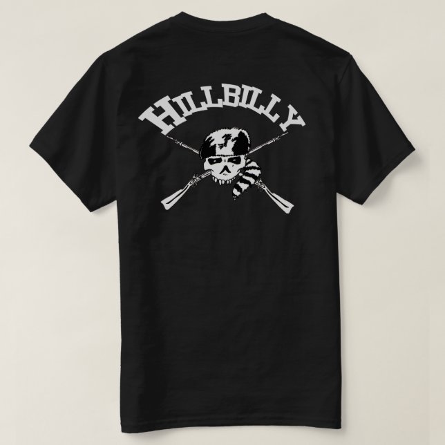 Hinterwäldler-Knochen T-Shirt (Design Rückseite)