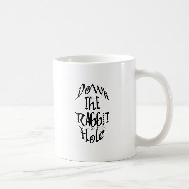 Hinunter den Kaninchenbau Tasse (Rechts)