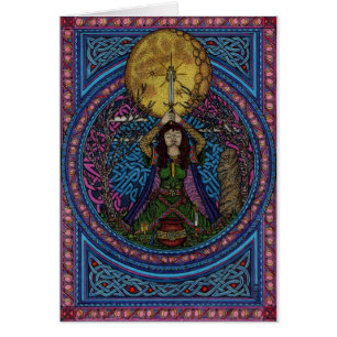 hinunter den Mond zeichnen, hedgewitch Rb