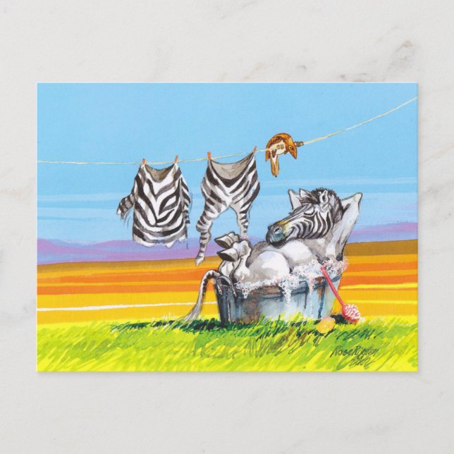 Hinwegziehen Postkarte (Vorderseite)