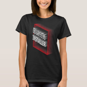 Hinweis auf die Funktion der Feuermeldesysteme T-Shirt