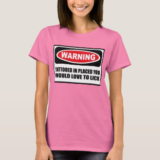 HINWEIS, DIE AN DER STELLE ANGEZEIGT WIRD, WÜRDEN  T-Shirt