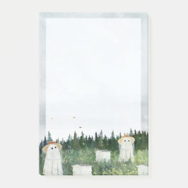 Hinweis für Bienenzucht Post-it Klebezettel