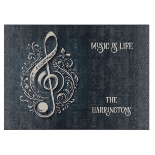 Hinweis für individuelle Name- und Textmusik Schneidebrett