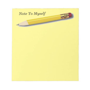 Hinweis für mich notizblock