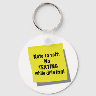 Hinweis für sich selbst, Kein sims beim Fahren Schlüsselanhänger