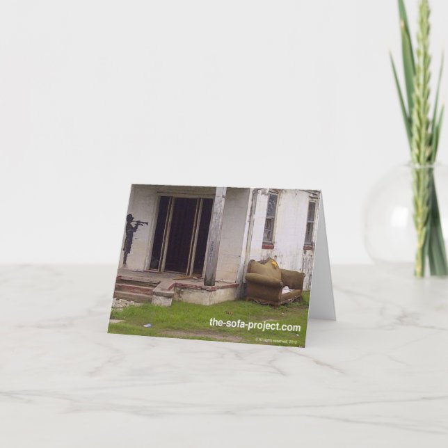 Hinweis für Sofa-Projekte Karte (Vorderseite)