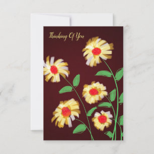 Hinweis-Karte bleibe in Touch RSVP Karte