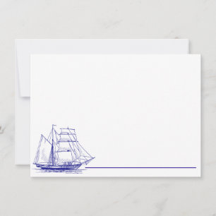 Hinweis Kartenschiff Mitteilungskarte