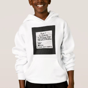 HINWEIS ZU EINEM NAPKIN HOODIE