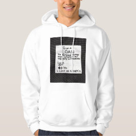 HINWEIS ZU EINEM NAPKIN HOODIE