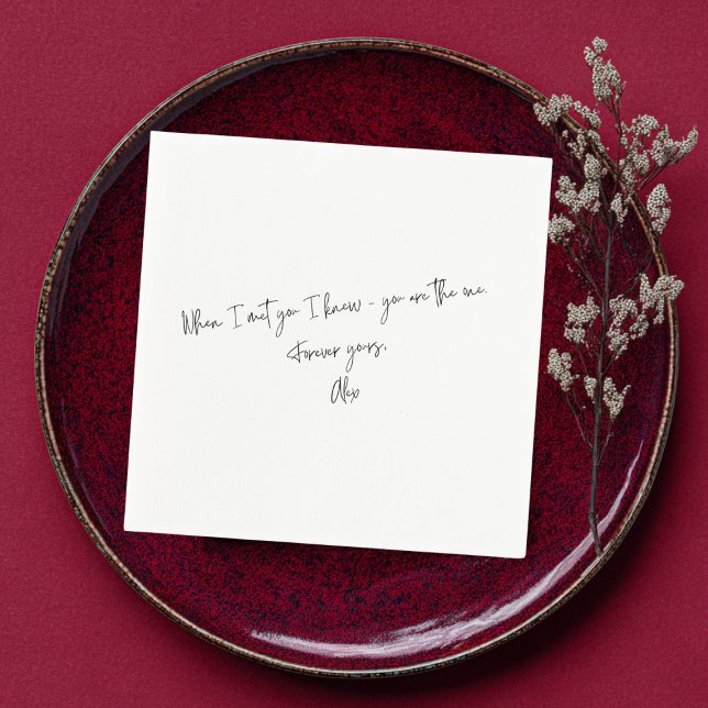 Hinweis zur benutzerdefinierten Liebe Laden Sie Ih Serviette (Von Creator hochgeladen)