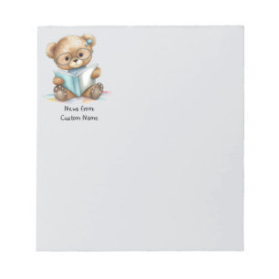 Hinweise aus dem Buch Watercolor Teddy Bären lesen Notizblock