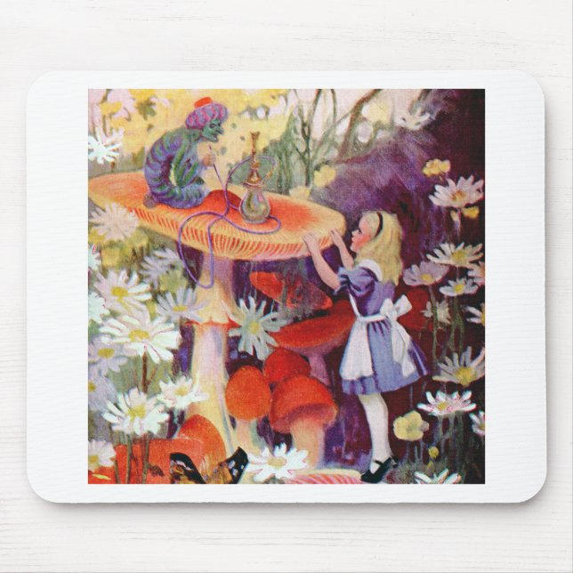 HINWEISE AUS EINER RAUPE MOUSEPAD (Vorne)