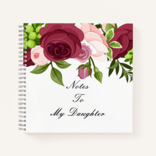 HINWEISE FÜR MEIN DAUGHTER-NOTEBOOK NOTIZBUCH