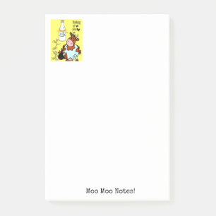 Hinweise Kuhmilch gelb Post-it Klebezettel