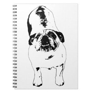 Hinweise mit Bulldog Notizblock
