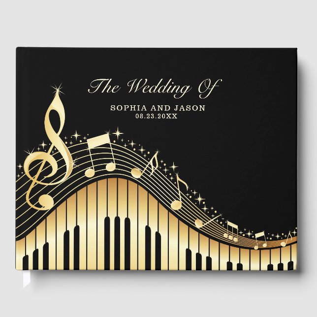 Hinweise und Clef Gästebuch (Vorderseite)