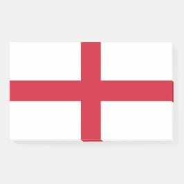 Hinweise unter der Flagge Englands, Vereinigtes Kö Post-it Klebezettel
