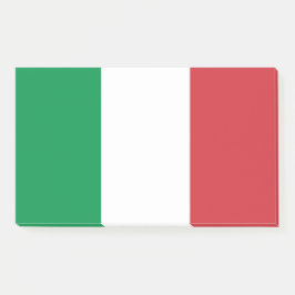 Hinweise unter der Flagge Italiens Post-it Klebezettel