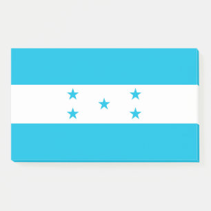 Hinweise unter der Flagge von Honduras Post-it Klebezettel